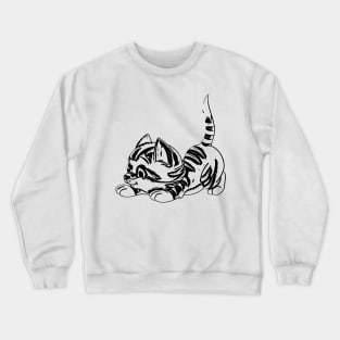 Cat Crewneck Sweatshirt